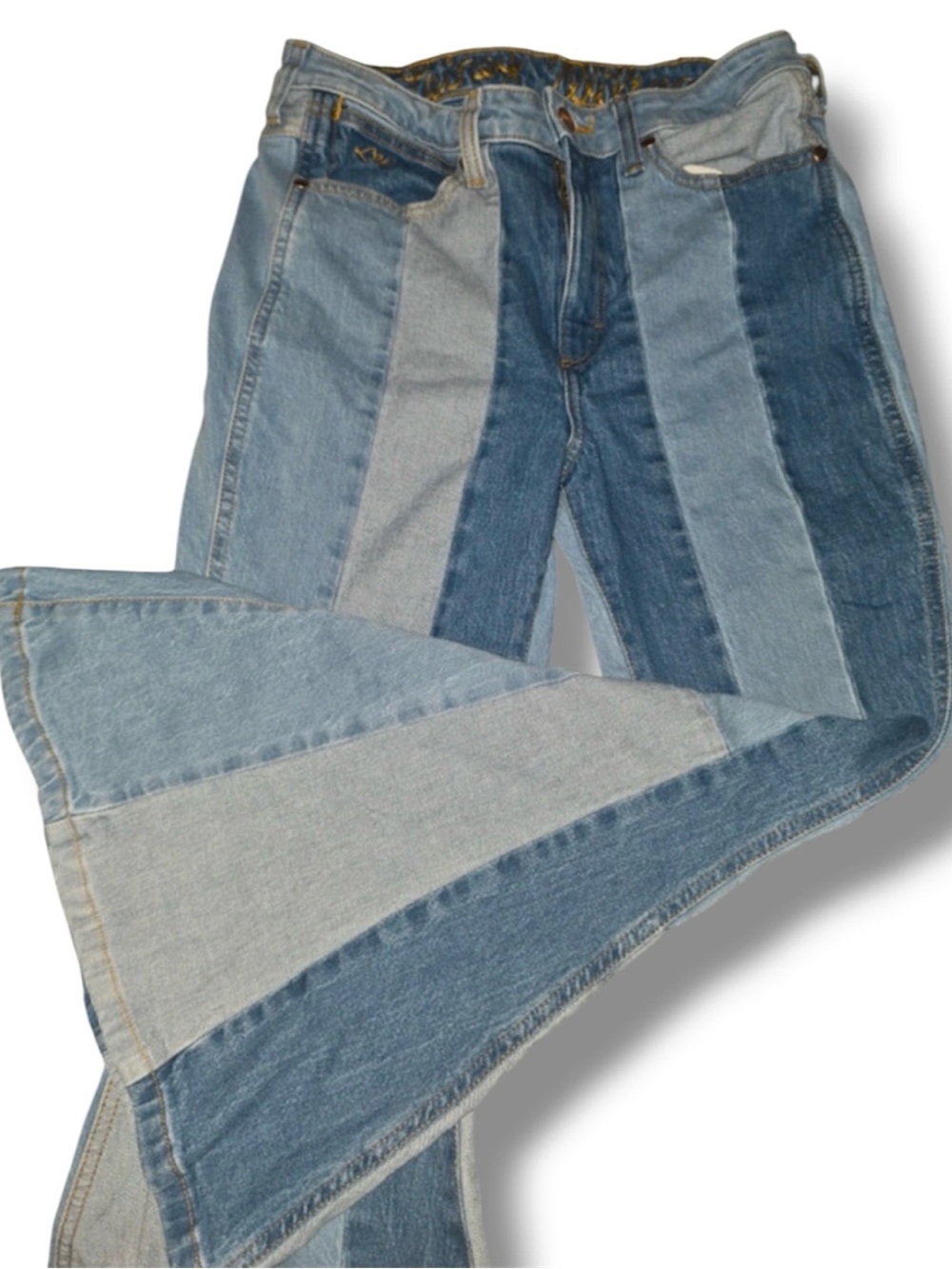 Wrangler x Lainey Wilson patchwork jeans